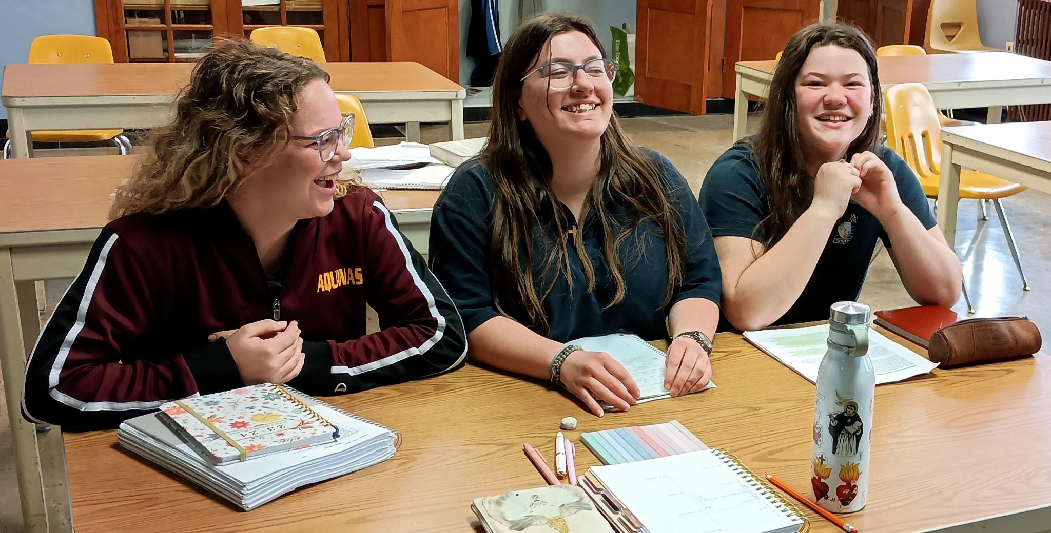 Students competing in a logic tournament